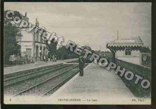 Ville de CHATELAUDREN Carte postale ancienne